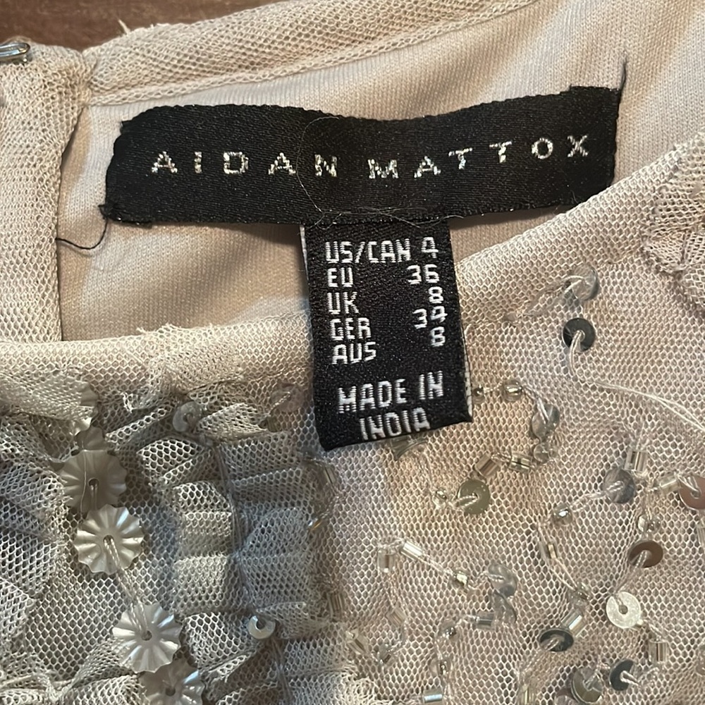 Aidan Mattox Sequin Dress - Picture 4 of 7